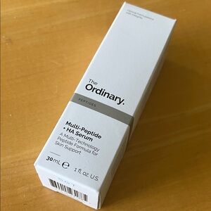 The Ordinary Multi-Peptide + HA Serum — White and Gray